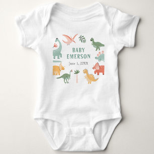 Dinosaur Bebis Heldräkt T Shirt