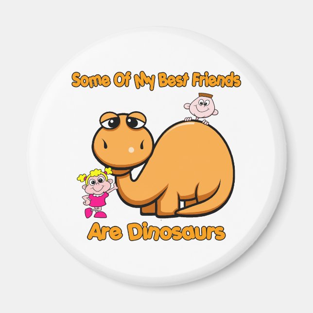 Dinosaur Best Friends Magnet (Framsidan)
