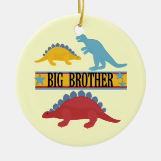 Dinosaur Big Brother Julgransprydnad Keramik