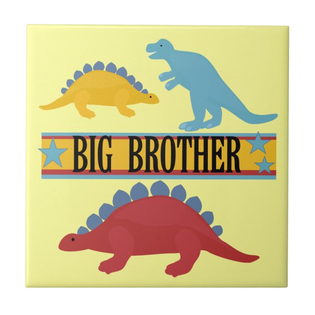 Dinosaur Big Brother Kakelplatta (Framsidan)