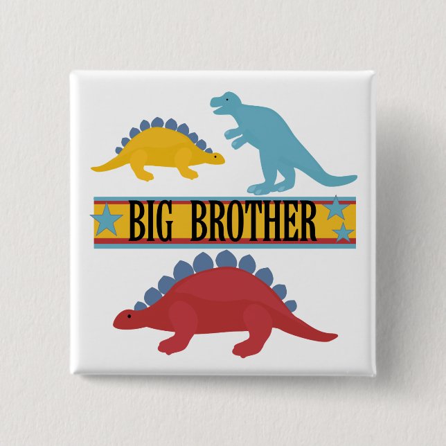 Dinosaur Big Brother Knapp (Framsida)