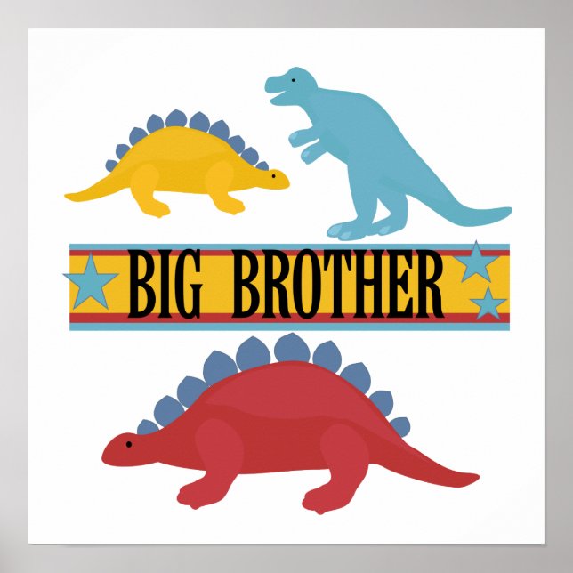 Dinosaur Big Brother Poster (Framsidan)