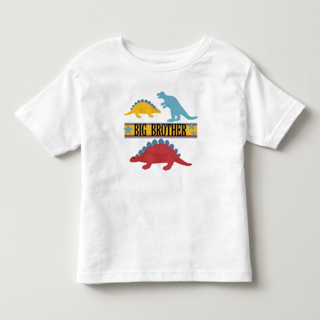 Dinosaur Big Brother T-shirt (Framsida)