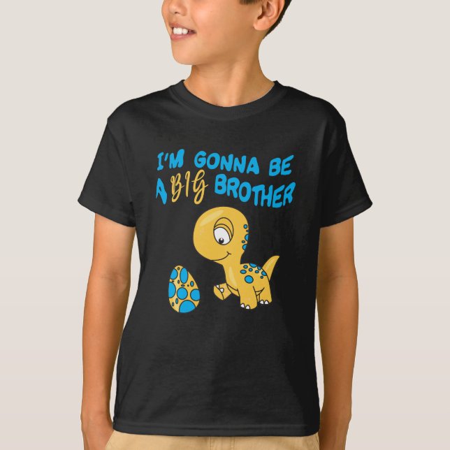 DINOSAUR BIG BROTHER T SHIRT (Framsida)