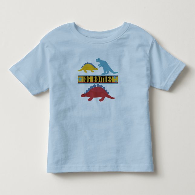 Dinosaur Big Brother Tee Shirt (Framsida)