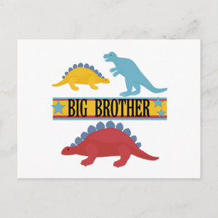 Dinosaur Big Brother Vykort