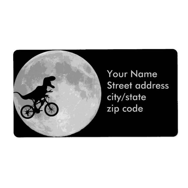 Dinosaur Bike & Måne Fraktsedel (Framsidan)