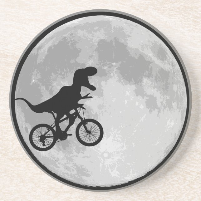 Dinosaur Bike & Måne Underlägg (Framsidan)