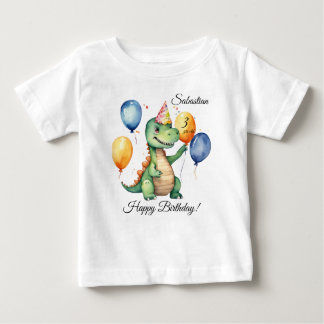 Dinosaur Birthday Boy T Shirt