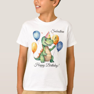 Dinosaur Birthday Boy T Shirt