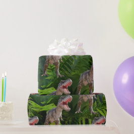 Dinosaur Birthday Jungle Jurassic World Presentpapper