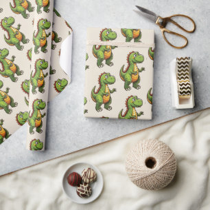 Dinosaur Birthday Presentpapper