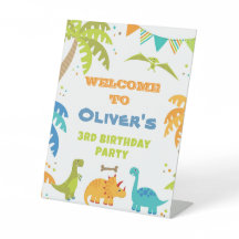 Dinosaur Birthday, Välkomsthälsotecken