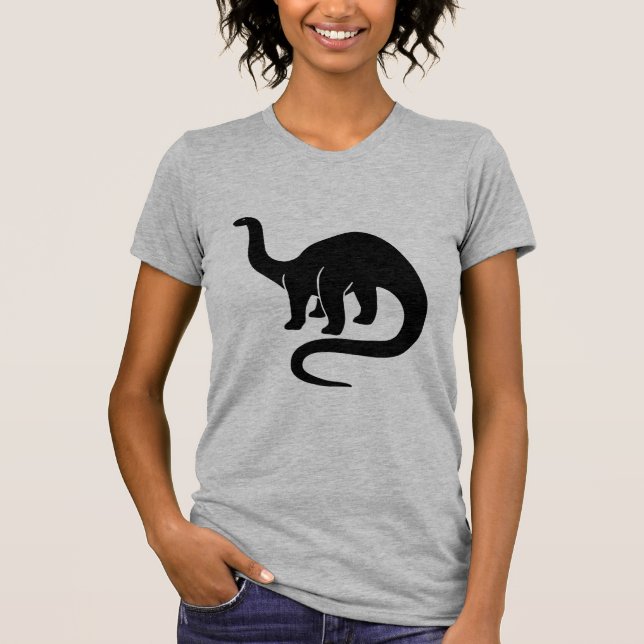 Dinosaur - Black Tee Shirt (Framsida)