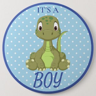Dinosaur Blue Baby Shower T Rex Knapp
