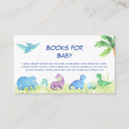 Dinosaur Bokar för Baby Cute Tilläggskort