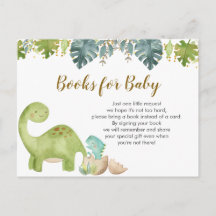 Dinosaur Bokar för Baby djurutrymmeskort