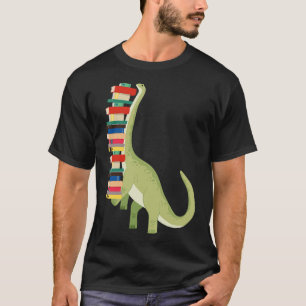 Dinosaur Bokar Reading T Shirt