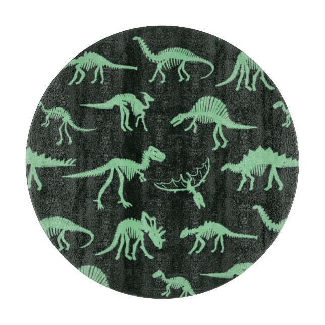 Dinosaur Bones Vintage Silhouette Illustration. (Framsidan)