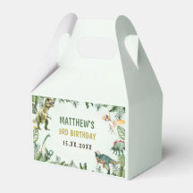 Dinosaur Boy 3rd Birthday Party