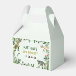 Dinosaur Boy 3rd Birthday Party Presentaskar