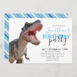 Dinosaur Boy bIRTHDAY-meddelande Meddelande
