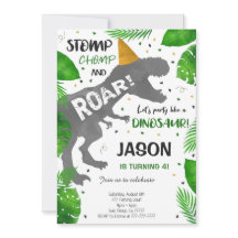 Dinosaur Boy Födelsedagsfest