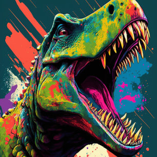 Dinosaur-Boy Party Theme-inbjudan Inbjudningar