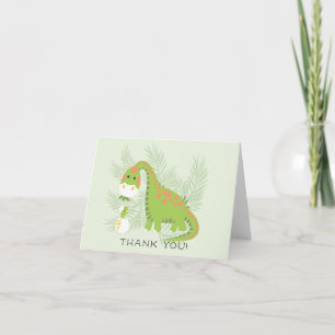 Dinosaur Boys Babykläder Tackkort