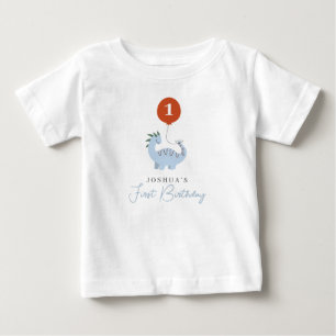 Dinosaur Boys första födelsedag T Shirt