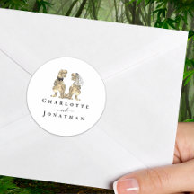 Dinosaur Bröllop Anpassningsbar