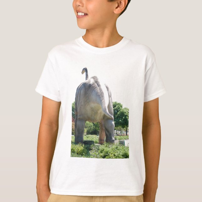Dinosaur Brontosaurus T-shirt (Framsida)