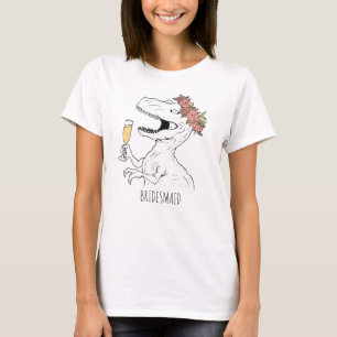 Dinosaur Brudens sida Tee