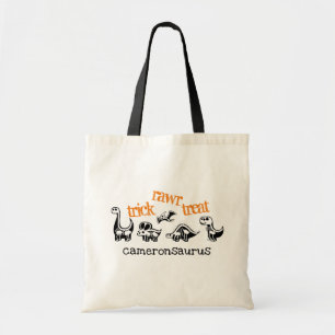 Dinosaur Bus eller godis Bag Tygkasse