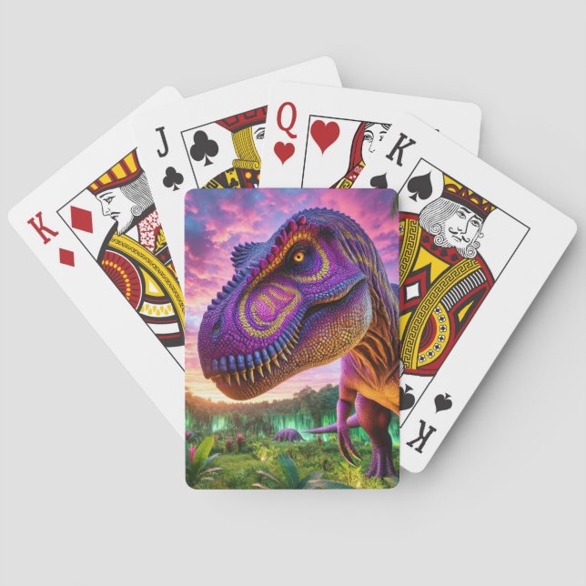 Dinosaur Casinokort (Baksidan)