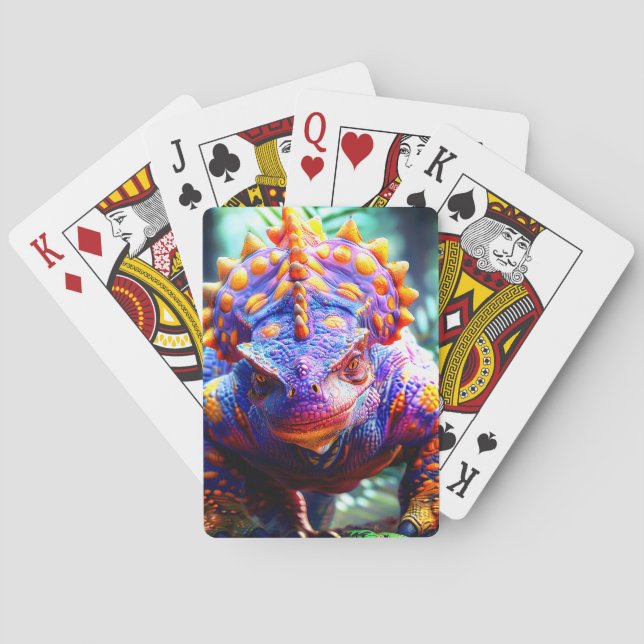 Dinosaur Casinokort (Baksidan)