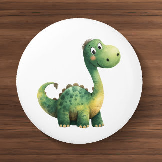 Dinosaur Ceramic Drawer Pull for Kids Nursery Knopp