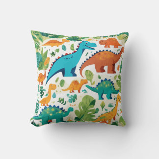 Dinosaur Character Pillow Cushion Kudde