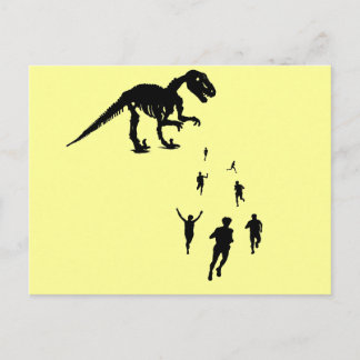 Dinosaur Chasey - Märkre! Du är IT! Vykort