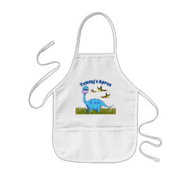 Dinosaur Children's Apron Barnförkläde