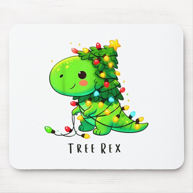 Dinosaur Christmas Tree Rex Pajamas Men Boys Xmas  Musmatta (Framsidan)
