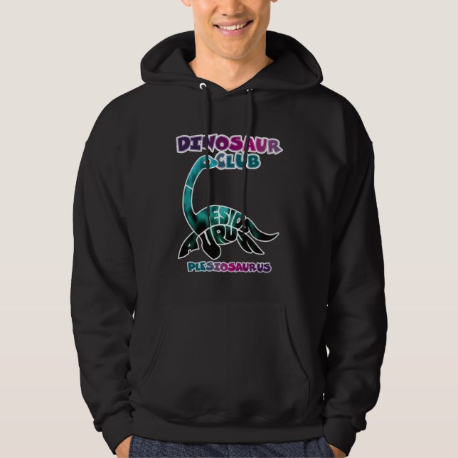 DINOSAUR CLUB PLESIOSAURUS HOODIE (Framsida)