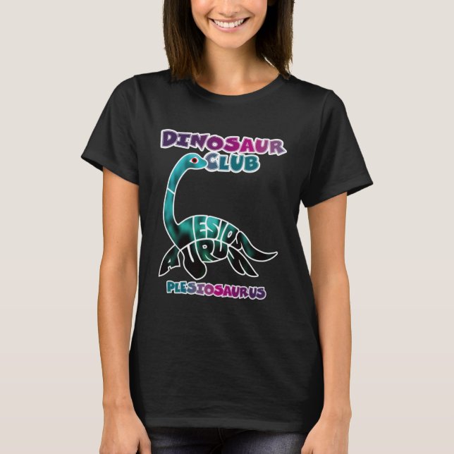DINOSAUR CLUB PLESIOSAURUS T SHIRT (Framsida)