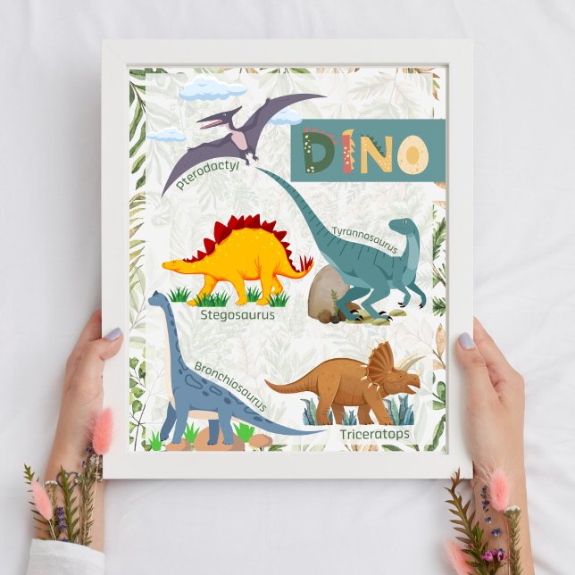 Dinosaur Cute Poster (Skapare uppladdad)