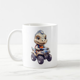 Dinosaur-cykel Kaffemugg