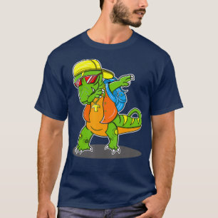 Dinosaur Dabbing T Rex Dabbing School Bag cap Shirt