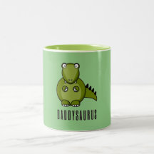 Dinosaur Daddysaurus Pappa Fars dag Family Gift