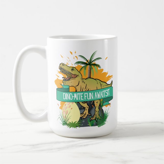 DINOSAUR DESIGN KAFFEMUGG (Vänster)