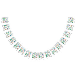 Dinosaur Dino 1:a födelsedagen Party Vimplar