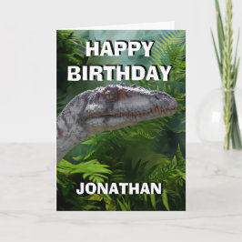 Dinosaur Dino Jungle Card Kort